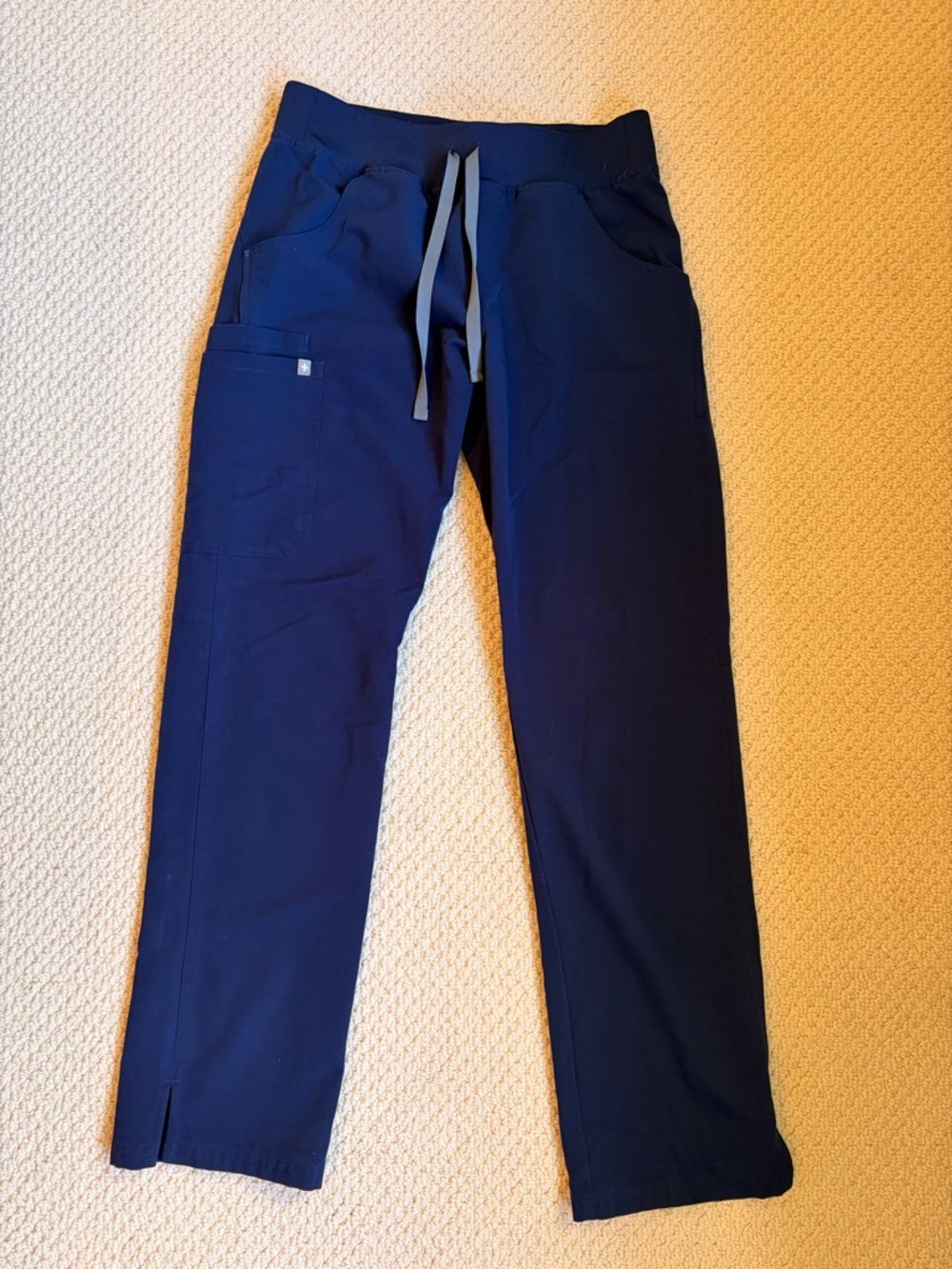 Figs Navy Kade pants Small Tall